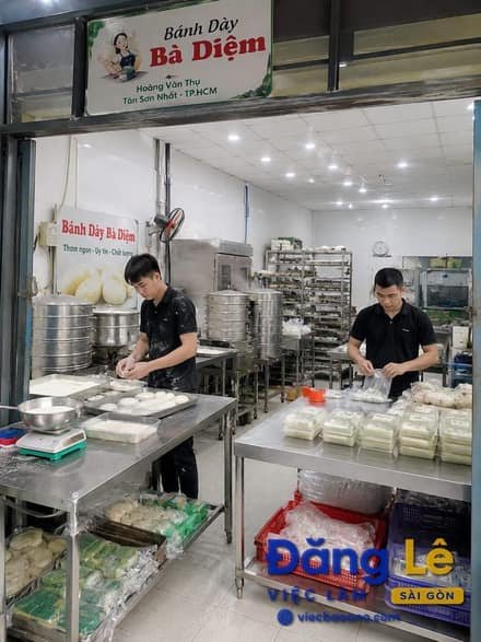[Hình ảnh] TUYỂN 03 NAM NỮ PHỤ LÀM BÁNH DÀY