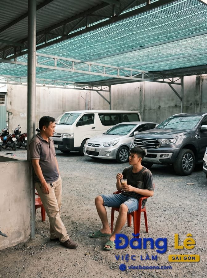 TUYỂN NAM TRÔNG COI BÃI XE Ô TÔ