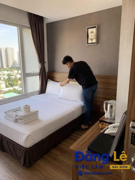 TUYỂN NAM NỮ DỌN PHÒNG KHÁCH SẠN