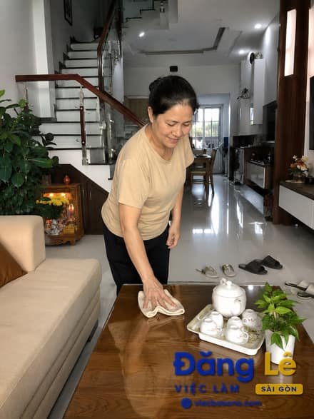 TUYỂN 1 NỮ GIÚP VIỆC NHÀ BAO ĂN Ở