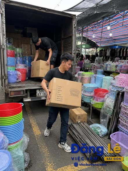 TUYỂN NAM PHỤ VIỆC THEO HỘI CHỢ ĐỒ GIA DỤNG