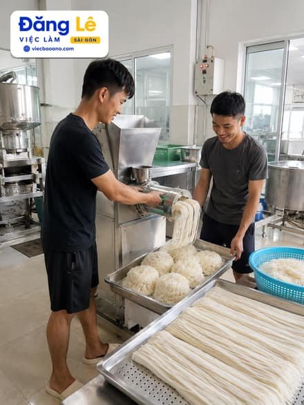 Ảnh công việc PHỤ XƯỞNG SẢN XUẤT BÚN TƯƠI 2